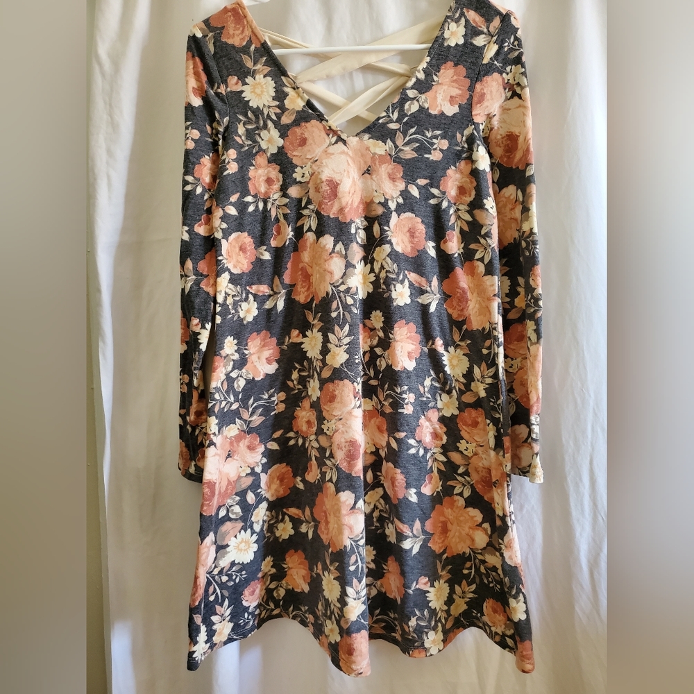 Floral spring dress